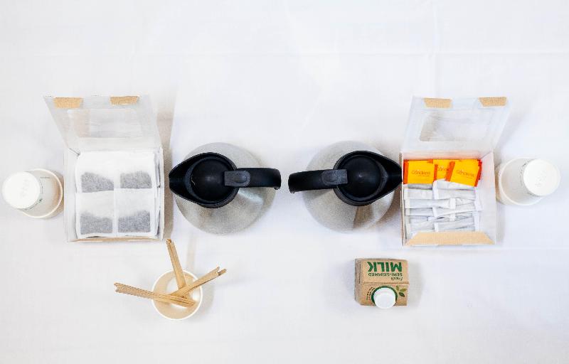 Brewed Coffee & Tea Served In Disposables Serves Up To 10