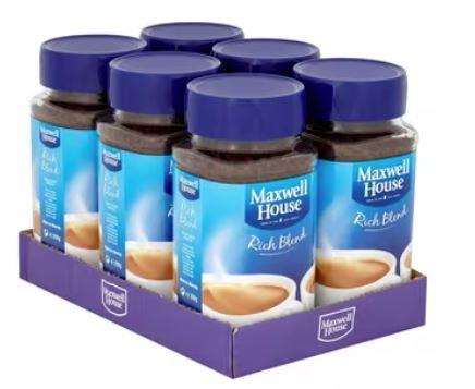 Maxwell House Rich Coffee 6 x 200g - RGS