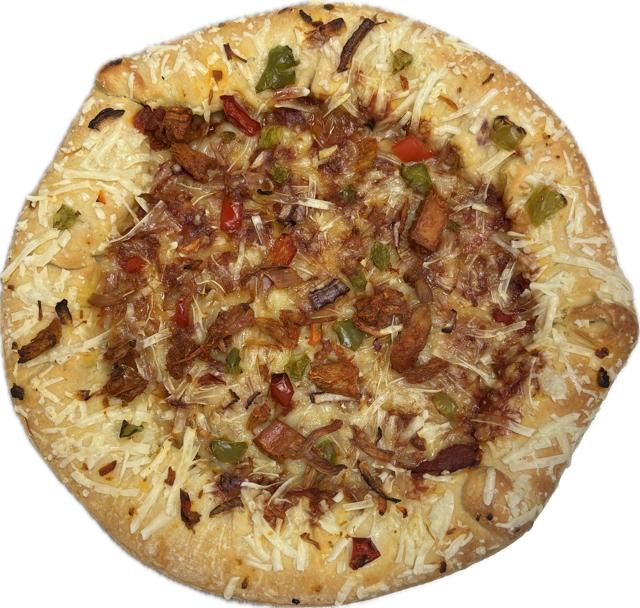 Pizza  Vegan Sticky BBQ Jackfruit Medium Pizza 8 Slices 