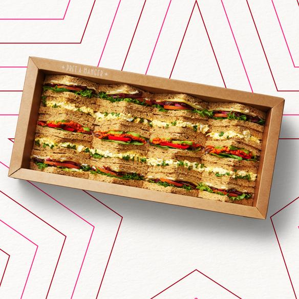 Pret Vegetarian Selection Platter 20 Pieces Serves 5 