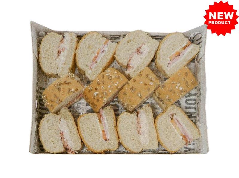 The Wild Platter  Meat Sandwich Platter 12 Pieces