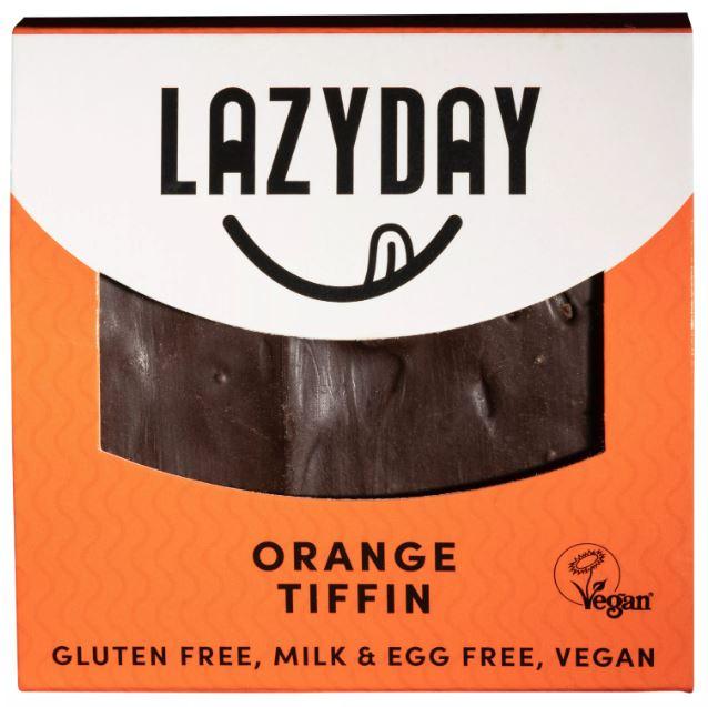Lazy Day Chocolate Orange Tiffin Slice Individually Wrapped   (vg) (gf)