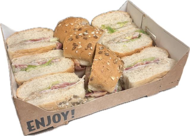 Christmas Menu Sandwich Meat Platter 9 pieces  
