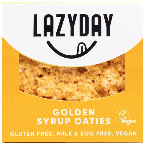 Lazy Day Golden Syrup Oatie Individually Wrapped (vg, gf)