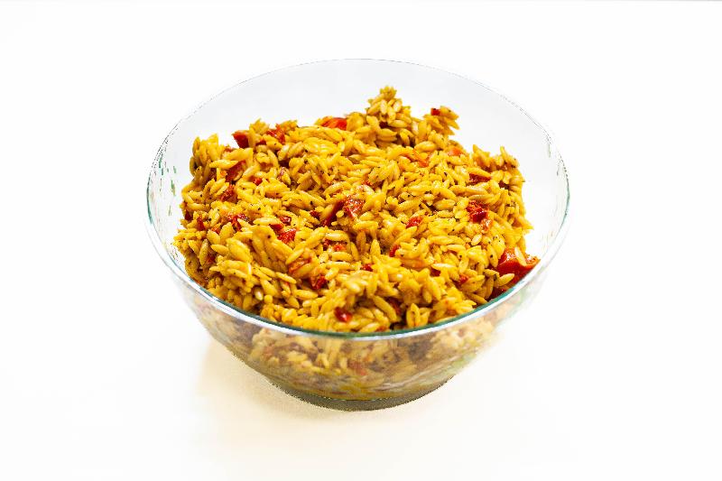 Orzo Pasta Salad With Semi Dried Tomatoes Serves up to 10