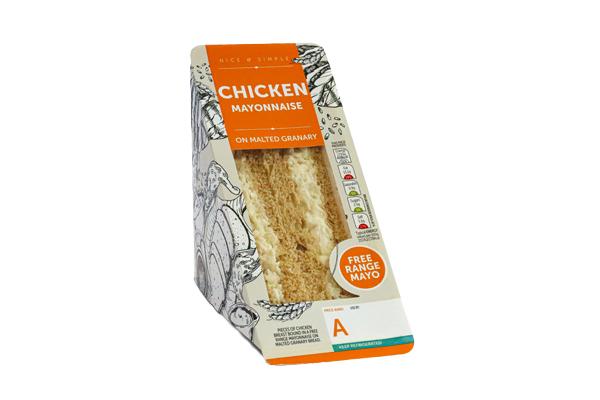 Chicken Mayo On Malted 