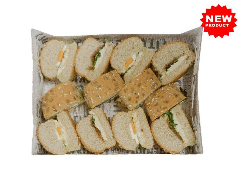 The Wild Platter  Vegetarian Sandwich Platter 12 Pieces