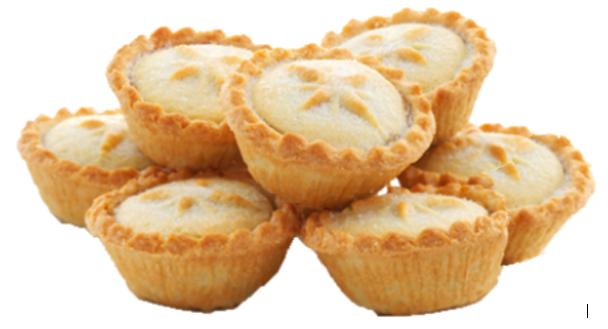 Christmas Menu Mince Pies 10 pieces (v)