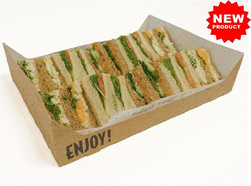 Premium Vegetarian Sandwich Platter 20 Pieces Serves 5