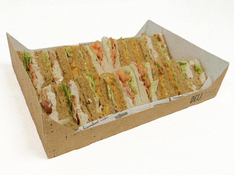 Premium Meat Sandwich Platter 20 Pieces Serves 5 