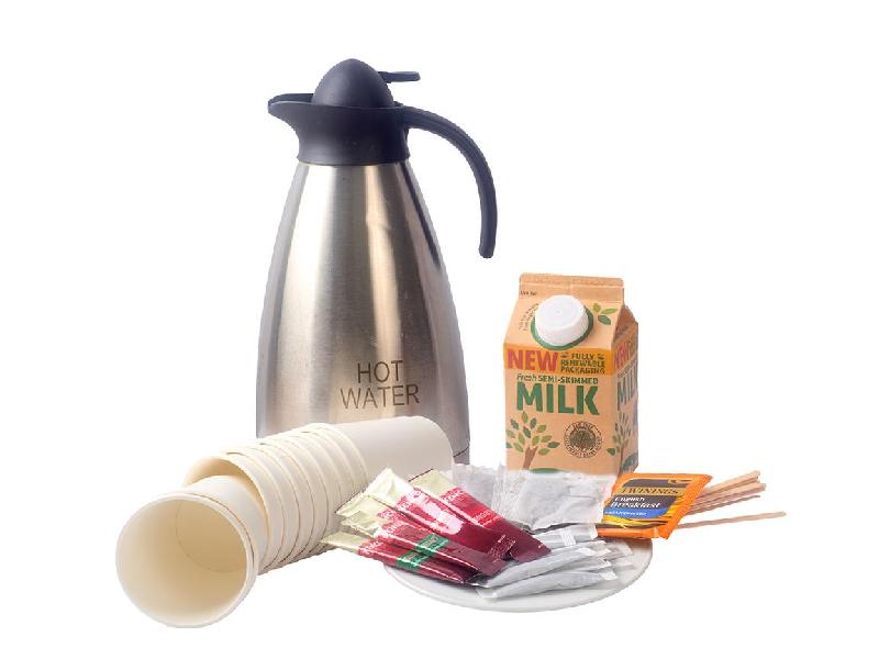 DIY Tea & Coffee Served In Disposables Serves Up To 10
