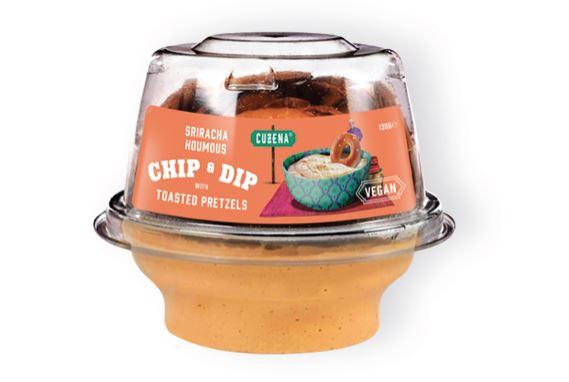 Vegan Siracha Hummus Chip & Dip X6