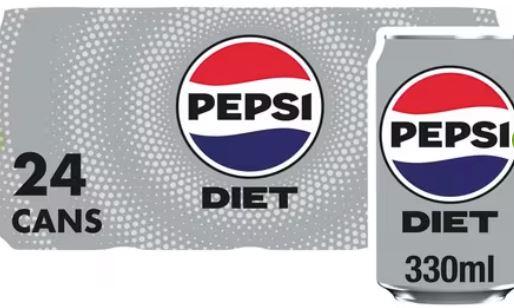 Pepsi Diet 330ml 24 x 330ml - RGS