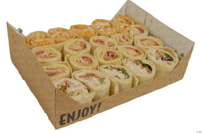 Classic Meat Wrap Platter 20 Pieces