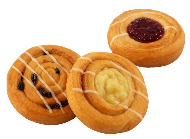 Selection Of Sweet Pastries x 10 (v)