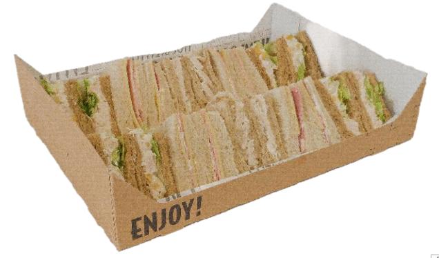 Big Lunch  Meat Sandwich Platter 20 Pieces