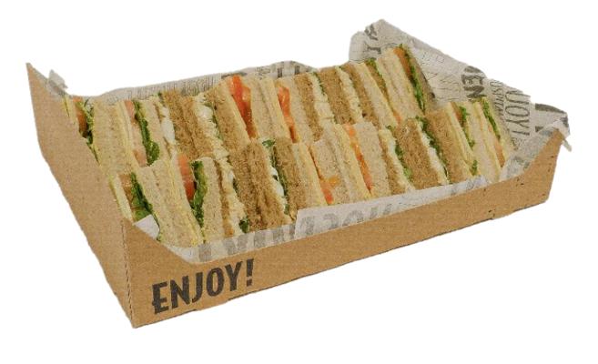 Big Lunch  Vegetarian Sandwich Platter  20 Pieces (v)