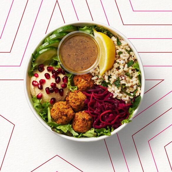 Pret Humous & Falafel Salad