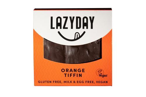 Lazy Day Chocolate Orange Tiffin Slice Individually Wrapped  (vg) (gf)