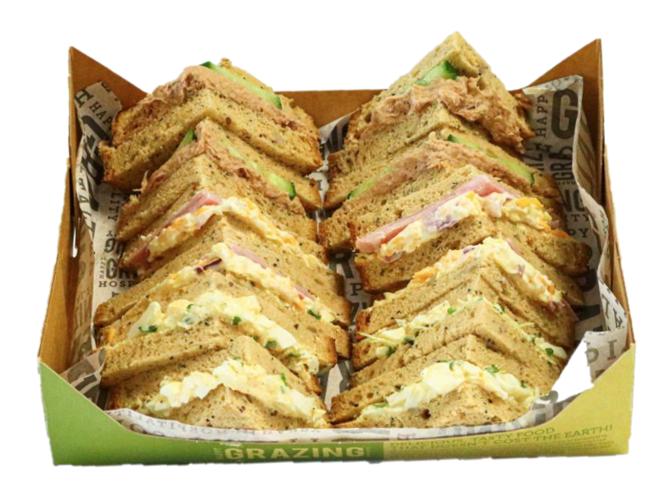 Gluten Free Mixed Sandwiches Platter 12 Pieces (gf)