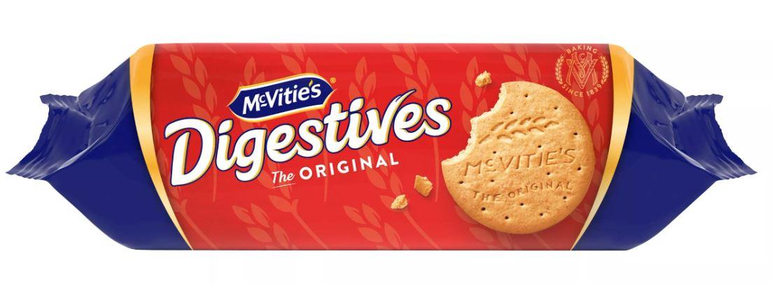 McVities Digestives The Original Biscuits 225g x 24- RGS