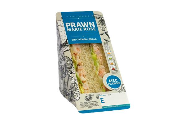Prawn Marie Rose On Oatmeal MSC Approved 