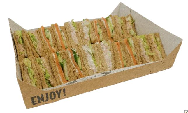 Premium Seafood Sandwich Platter 20 Pieces Serves 5
